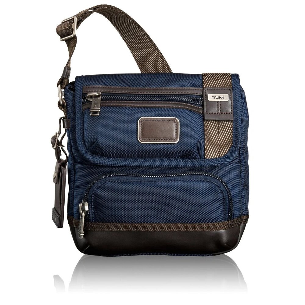 Tumi Alpha Bravo Barstow Crossbody Bag Navy (NWOT)